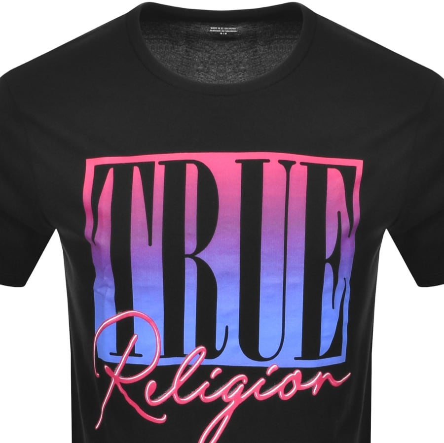 Alternative Image for ProductTrue Religion Logo T Shirt Black2